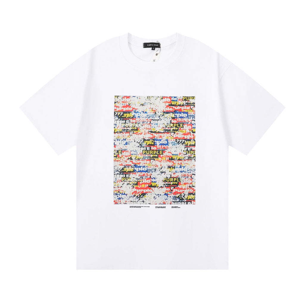 Street style Purple Brand T-shirt