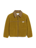AMI Paris zip-fastening point-collar jacket