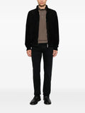 Enrico Mandelli suede bomber jacket