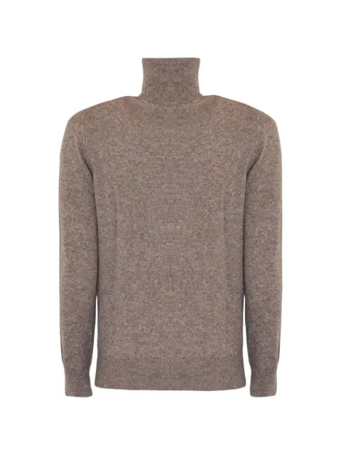 Cruciani roll-neck knitted sweater
