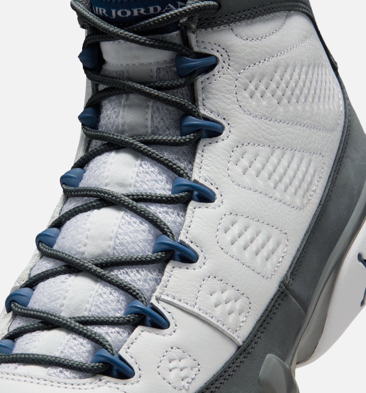 Air Jordan 9 Retro Flint – Men's Lifestyle Shoe | White/French Blue/Flint Grey