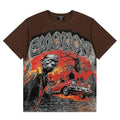 Mixed Emotion Brown Red Sky Apocalyptic Scene Retro Tee