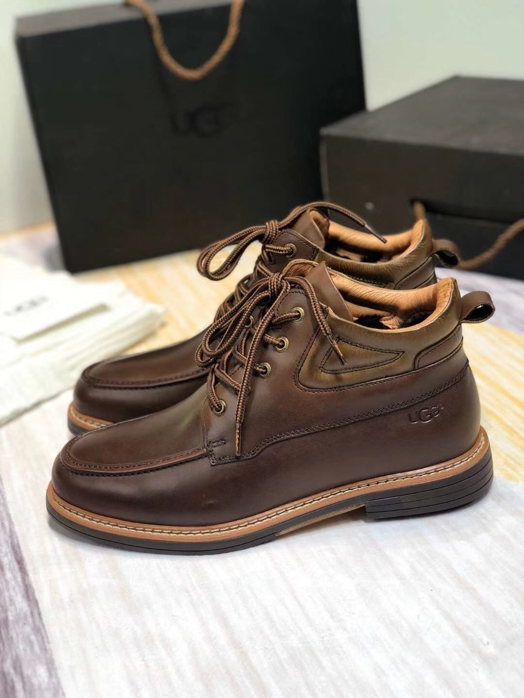 Chocolate Brown Upgraded Series Sneakers