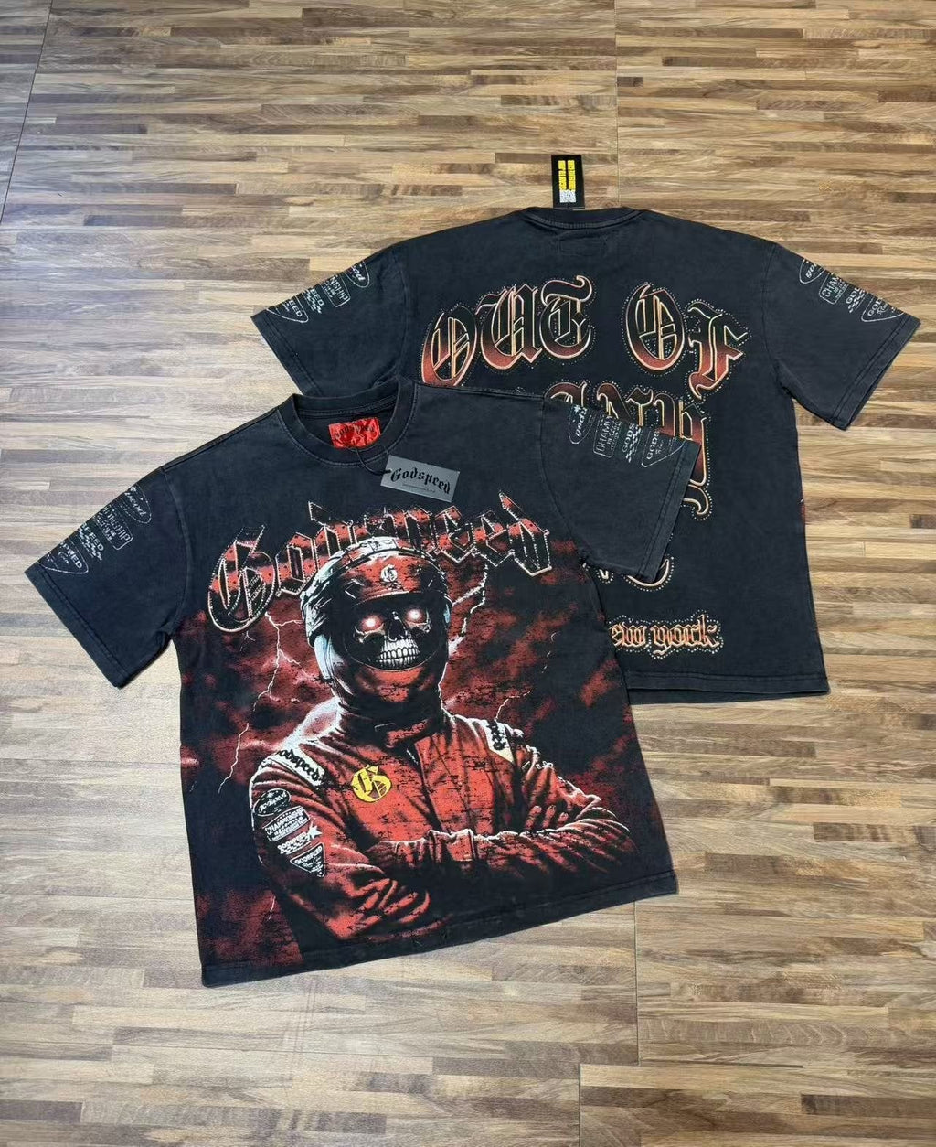 Godspeed Racing Skull Graphic T-Shirt