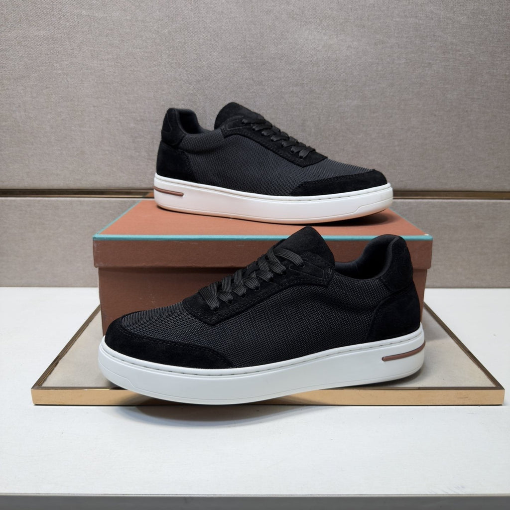 Men's Textured Panel Sneakers
